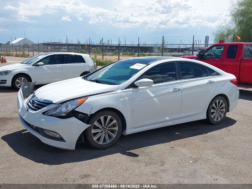 2014 HYUNDAI SONATA LIMITED - 5NPEC4AC2EH841518