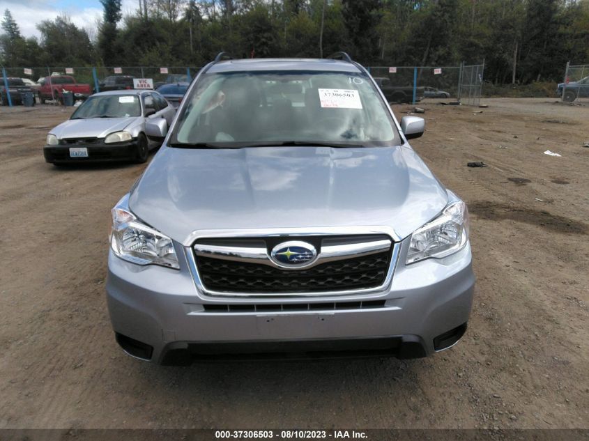 2016 SUBARU FORESTER 2.5I PREMIUM - JF2SJADC9GH566929