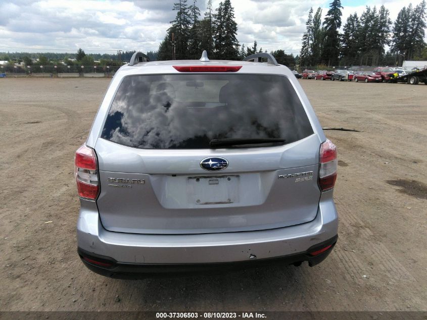 2016 SUBARU FORESTER 2.5I PREMIUM - JF2SJADC9GH566929