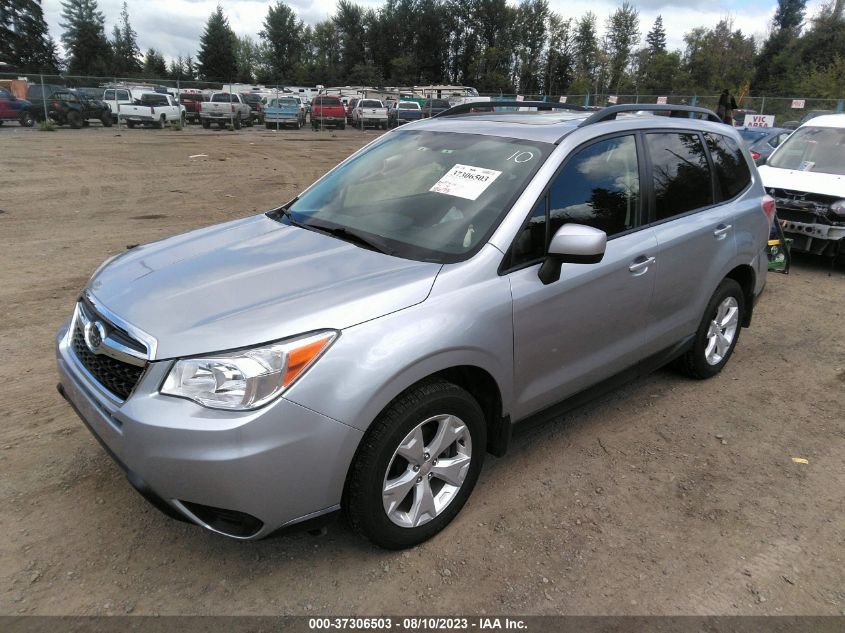 2016 SUBARU FORESTER 2.5I PREMIUM - JF2SJADC9GH566929