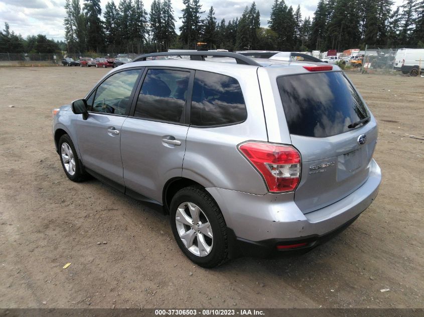 2016 SUBARU FORESTER 2.5I PREMIUM - JF2SJADC9GH566929