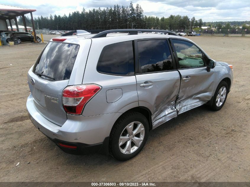 2016 SUBARU FORESTER 2.5I PREMIUM - JF2SJADC9GH566929