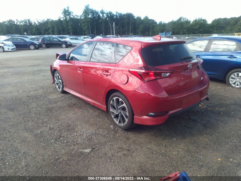 2016 TOYOTA SCION IM - JTNKARJE0GJ513138
