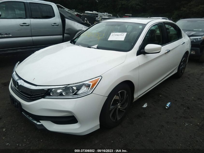 2016 HONDA ACCORD SEDAN LX - 1HGCR2F31GA174259
