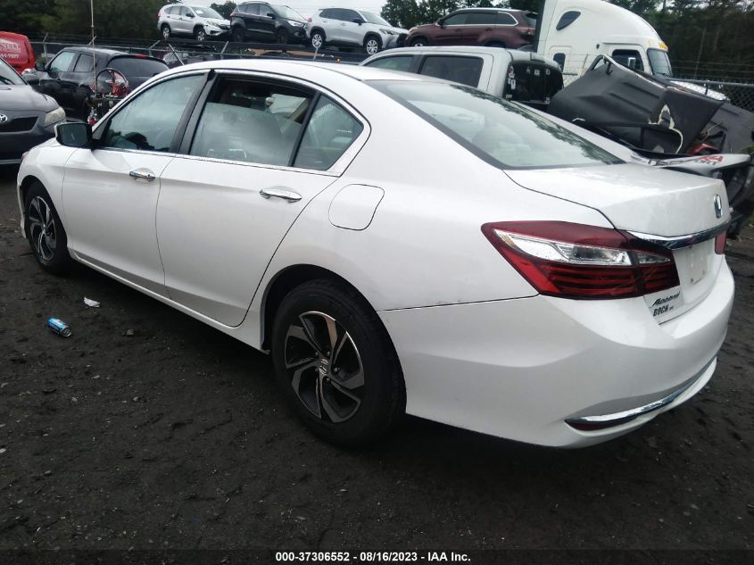 2016 HONDA ACCORD SEDAN LX - 1HGCR2F31GA174259
