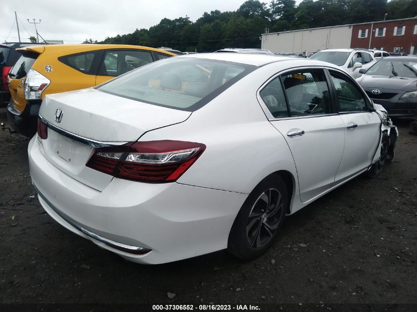 2016 HONDA ACCORD SEDAN LX - 1HGCR2F31GA174259