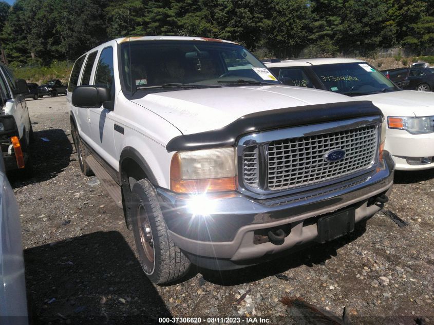 Lot #2539232430 2000 FORD EXCURSION LIMITED salvage car