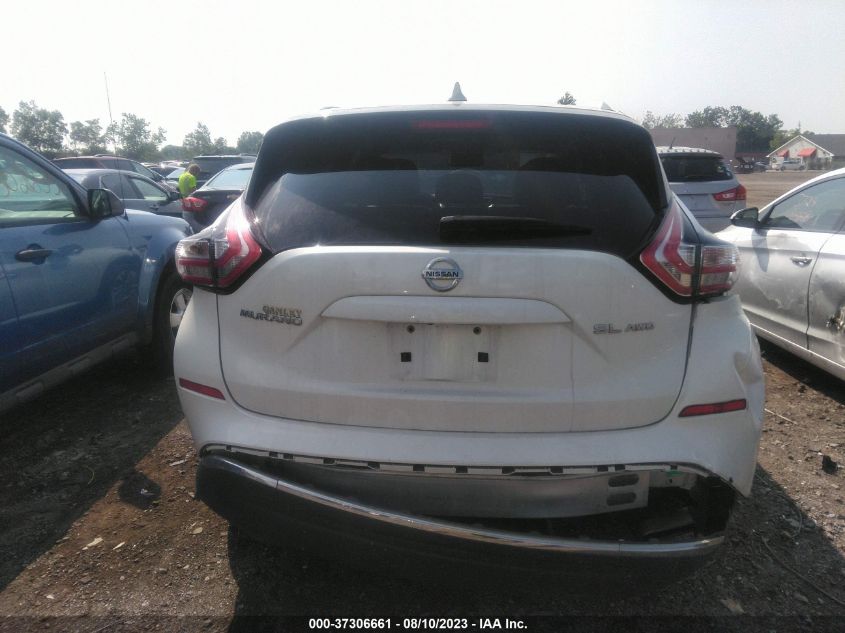 2016 NISSAN MURANO SL - 5N1AZ2MHXGN142371