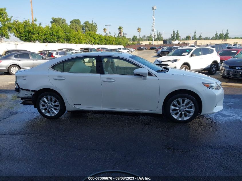 2014 LEXUS ES 300H HYBRID JTHBW1GG2E2040686