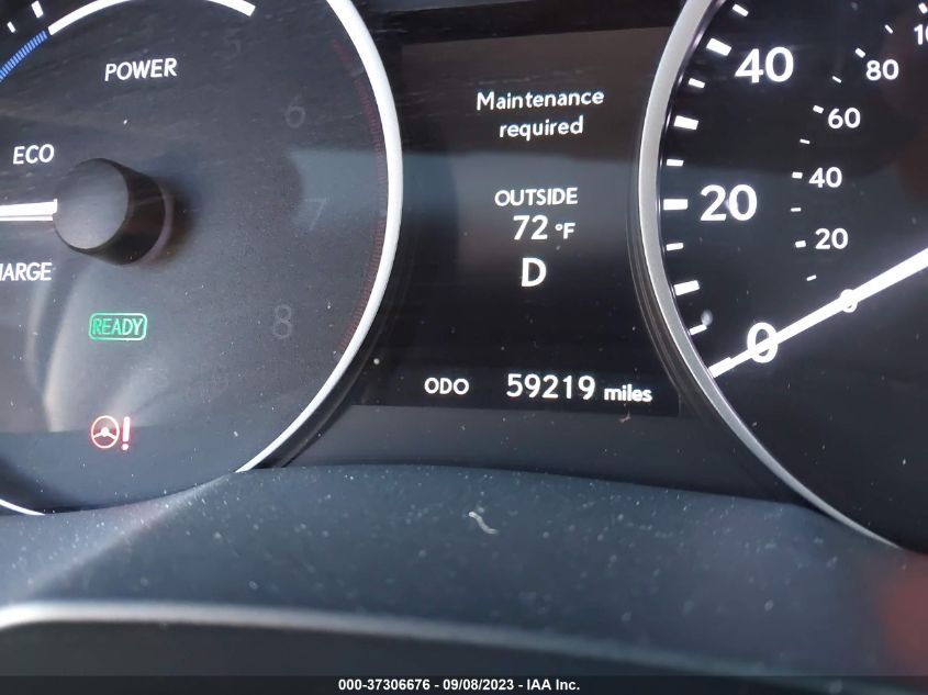 2014 LEXUS ES 300H HYBRID JTHBW1GG2E2040686