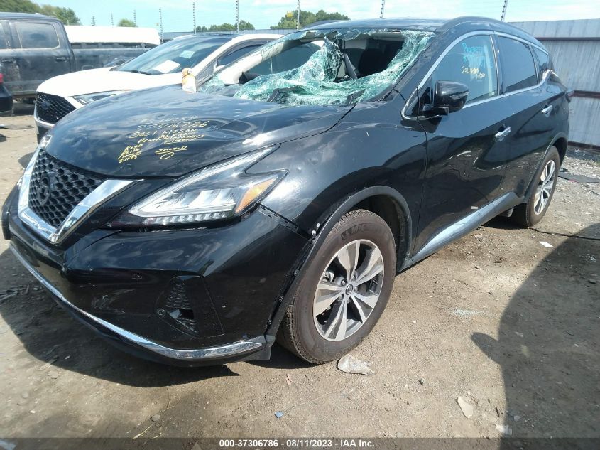 5N1AZ2BS7MC123444 Nissan Murano SV 2