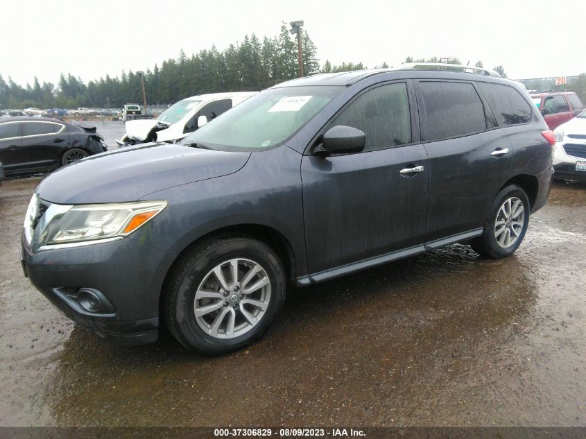 2014 NISSAN PATHFINDER S/SV/SL/PLATINUM - 5N1AR2MN9EC672202