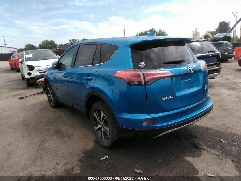 2018 TOYOTA RAV4 XLE - 2T3RFREV6JW815136