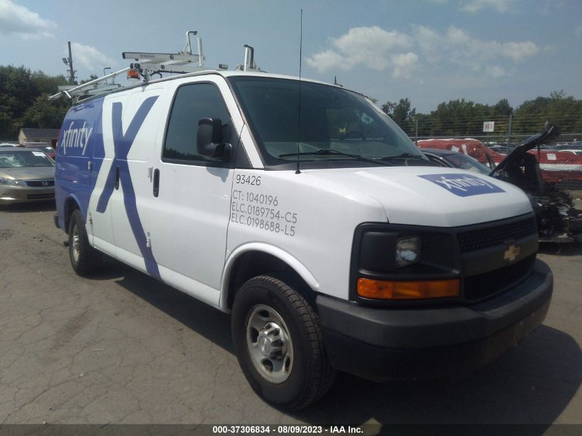 2015 CHEVROLET EXPRESS CARGO VAN - 1GCWGFCF5F1151752
