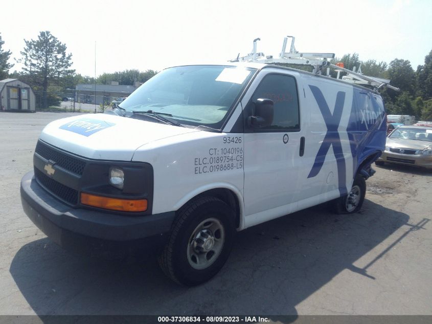2015 CHEVROLET EXPRESS CARGO VAN - 1GCWGFCF5F1151752