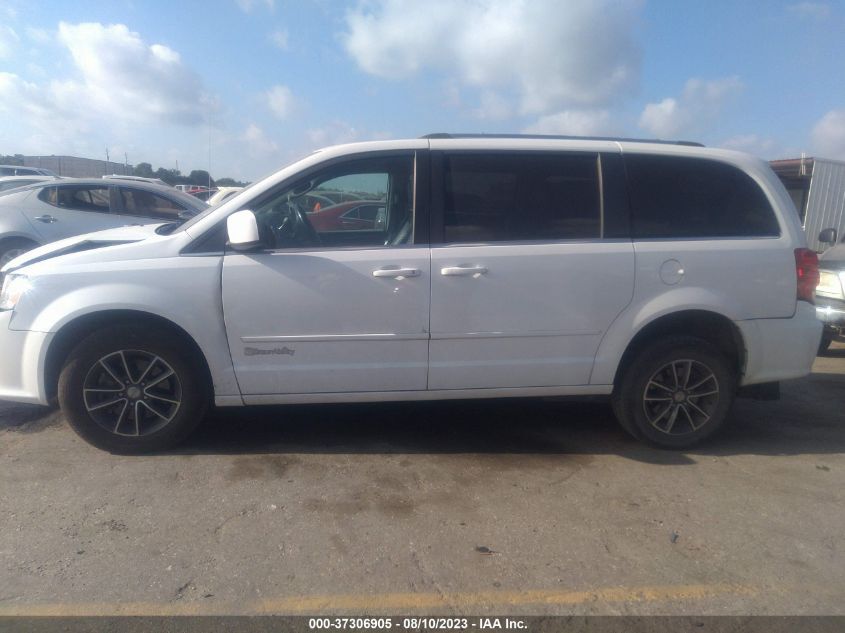 2017 DODGE GRAND CARAVAN SXT - 2C4RDGCG2HR589454