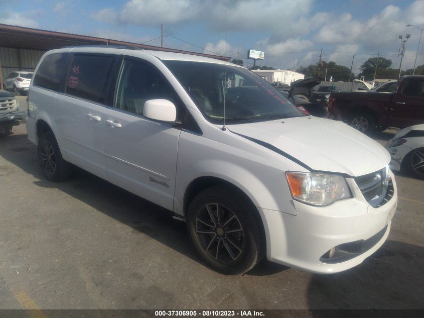 2017 DODGE GRAND CARAVAN SXT - 2C4RDGCG2HR589454