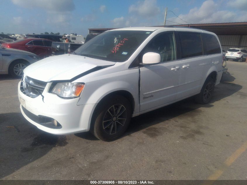 2017 DODGE GRAND CARAVAN SXT - 2C4RDGCG2HR589454