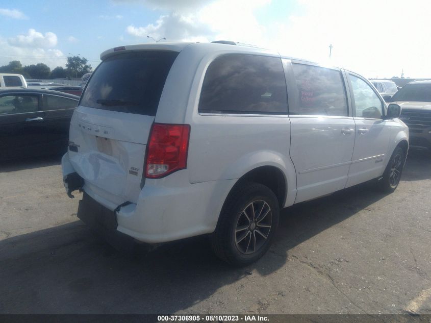 2017 DODGE GRAND CARAVAN SXT - 2C4RDGCG2HR589454