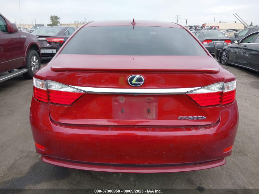 2015 LEXUS ES 300H HYBRID JTHBW1GGXF2099180