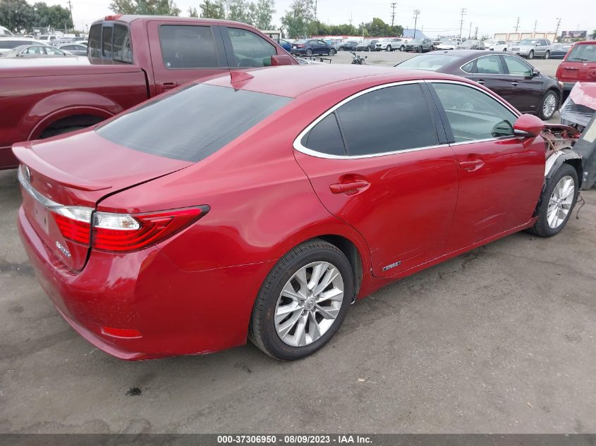 2015 LEXUS ES 300H HYBRID JTHBW1GGXF2099180