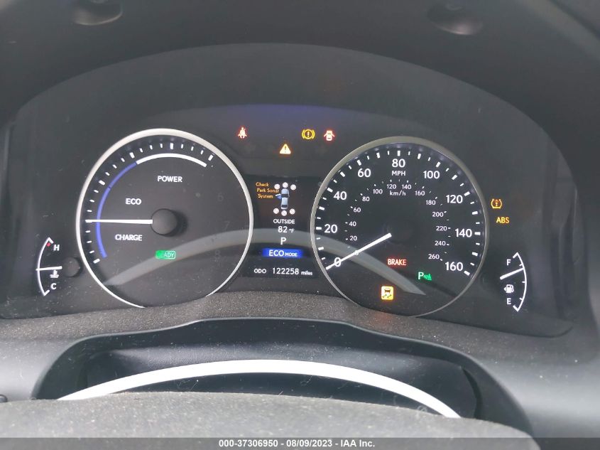 2015 LEXUS ES 300H HYBRID JTHBW1GGXF2099180