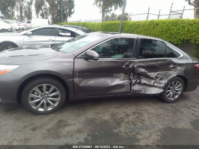 2017 TOYOTA CAMRY HYBRID - 4T1BD1FK2HU215620