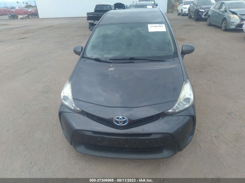 2017 TOYOTA PRIUS V TWO/FIVE/THREE/FOUR - JTDZN3EU7HJ057727