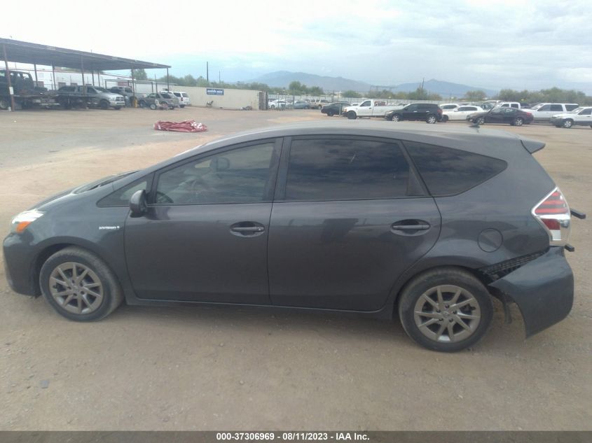 2017 TOYOTA PRIUS V TWO/FIVE/THREE/FOUR - JTDZN3EU7HJ057727
