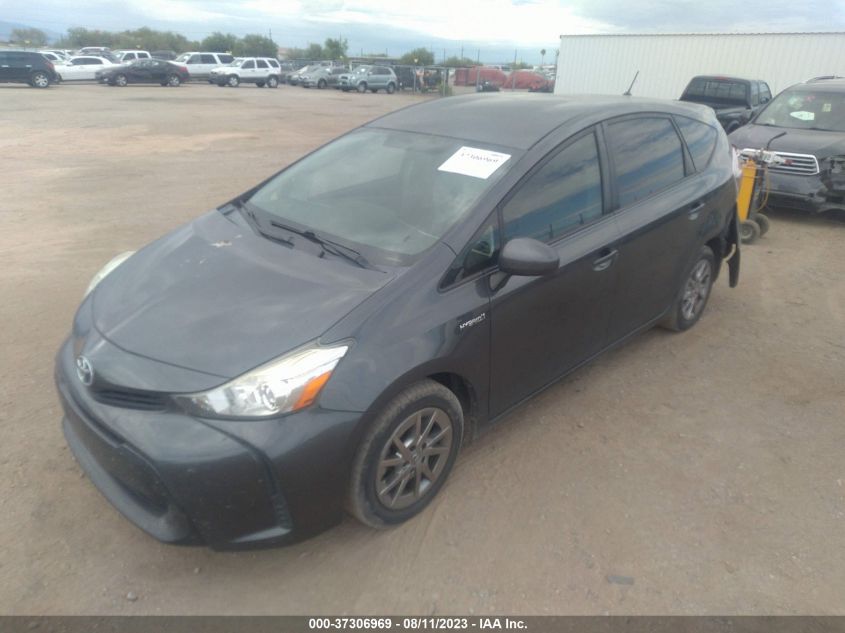 2017 TOYOTA PRIUS V TWO/FIVE/THREE/FOUR - JTDZN3EU7HJ057727