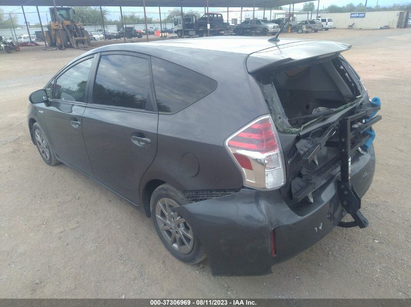 2017 TOYOTA PRIUS V TWO/FIVE/THREE/FOUR - JTDZN3EU7HJ057727