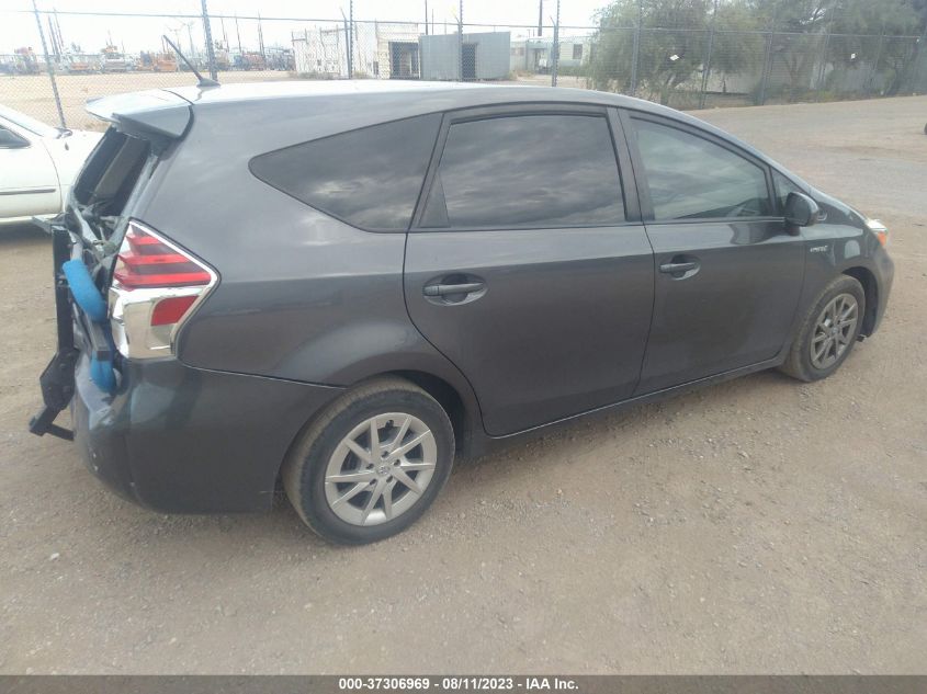 2017 TOYOTA PRIUS V TWO/FIVE/THREE/FOUR - JTDZN3EU7HJ057727