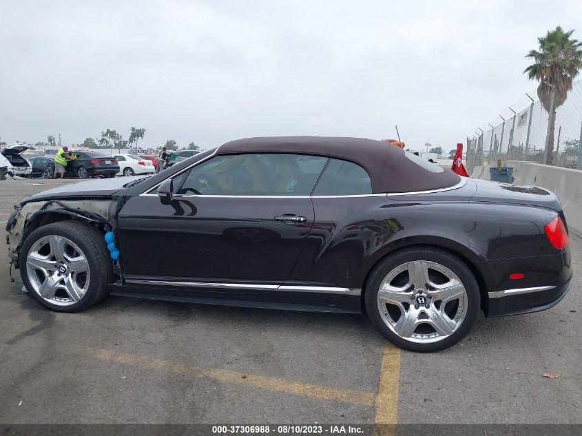 2013 BENTLEY CONTINENTAL GT - SCBGR3ZA1DC078621
