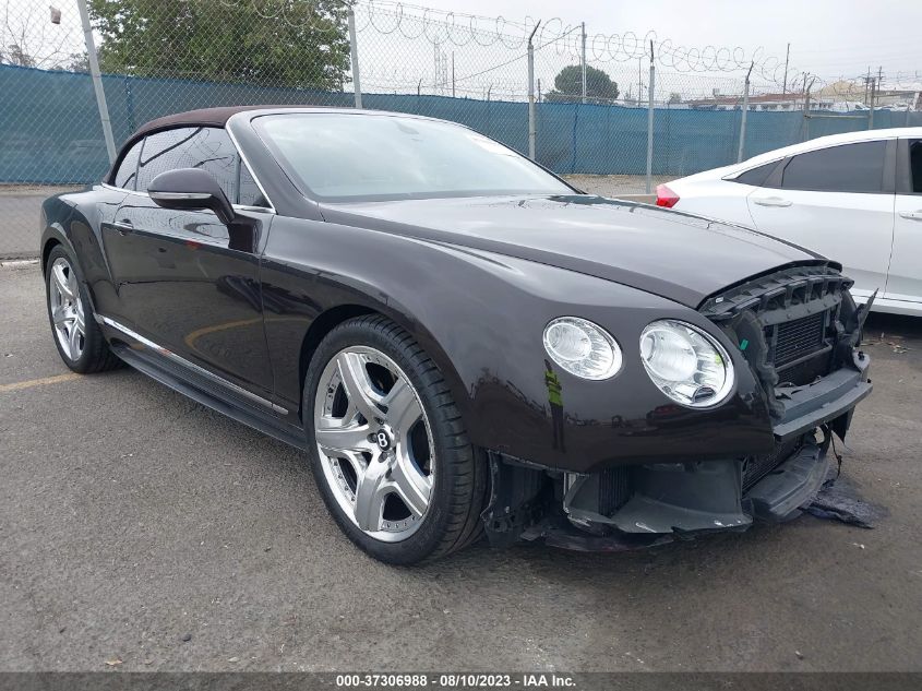2013 BENTLEY CONTINENTAL GT - SCBGR3ZA1DC078621