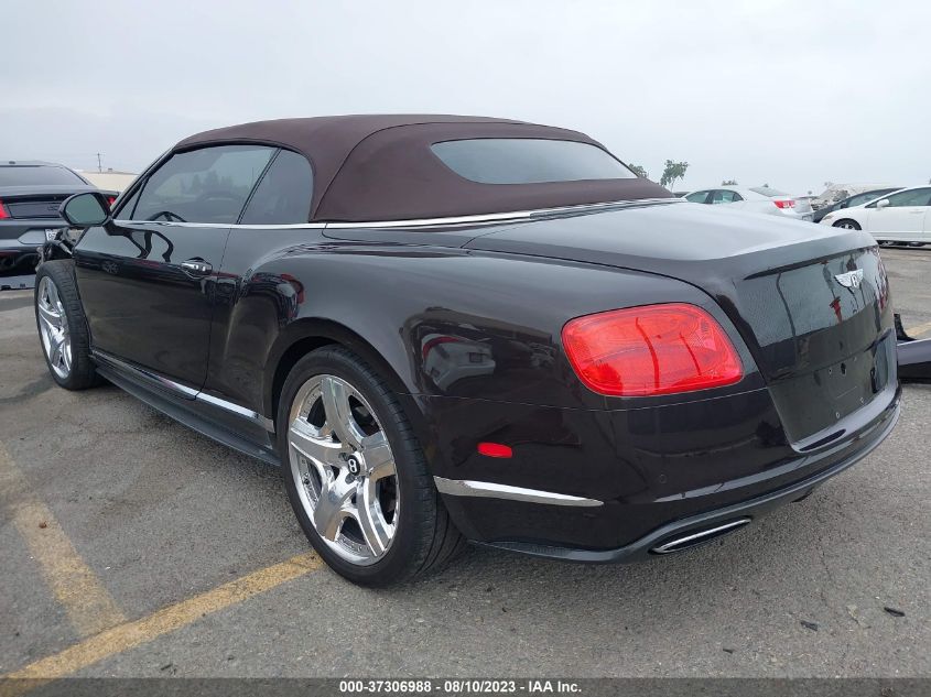 2013 BENTLEY CONTINENTAL GT - SCBGR3ZA1DC078621