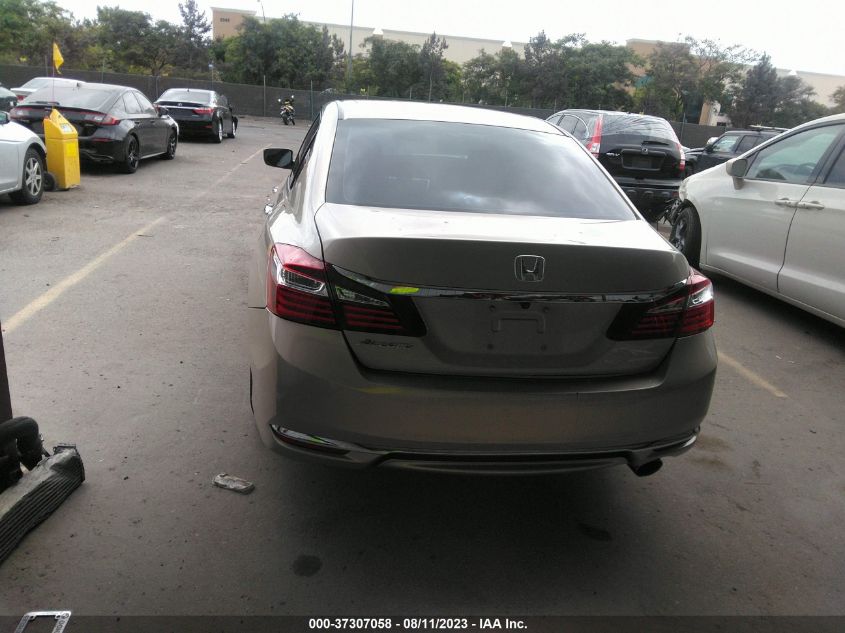 2016 HONDA ACCORD SEDAN LX - 1HGCR2F35GA207571