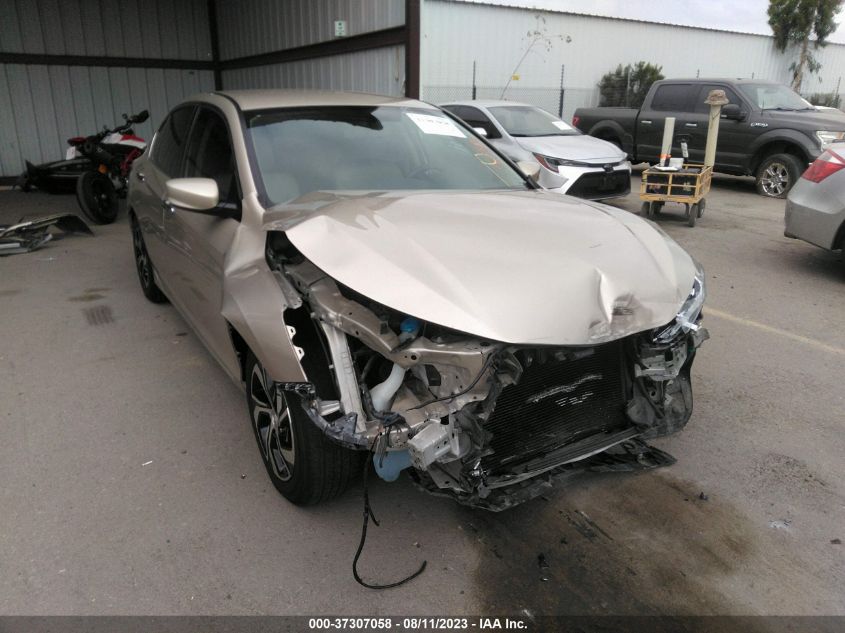 2016 HONDA ACCORD SEDAN LX - 1HGCR2F35GA207571