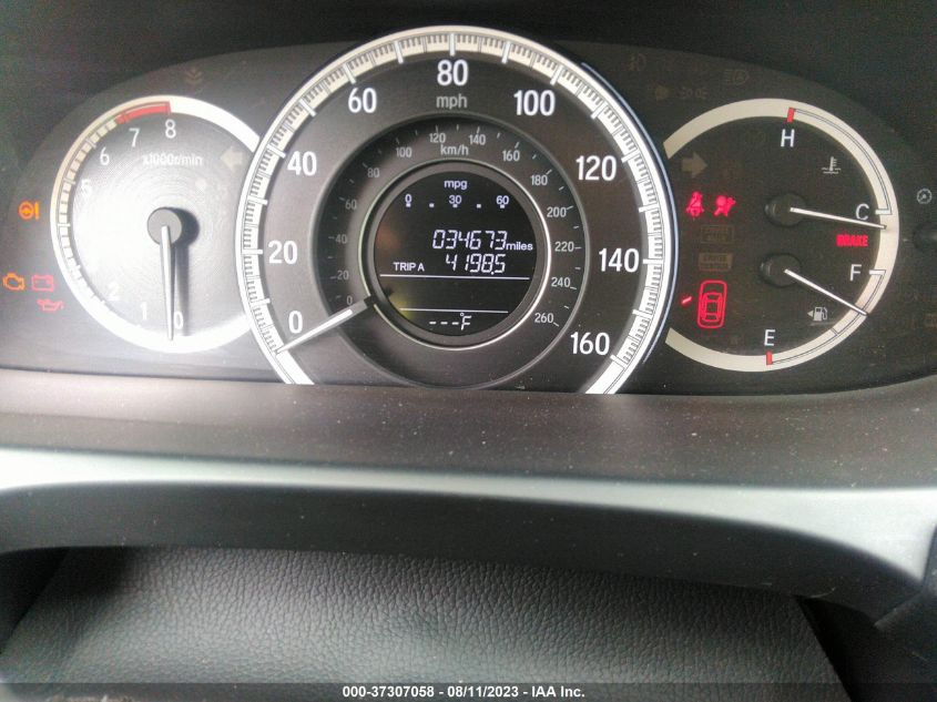 2016 HONDA ACCORD SEDAN LX - 1HGCR2F35GA207571