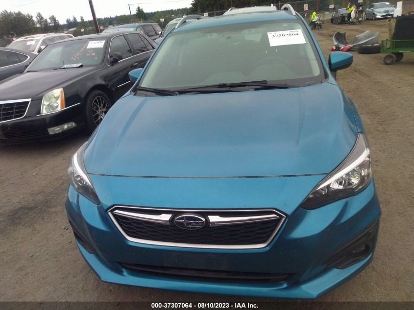 2019 SUBARU IMPREZA PREMIUM 4S3GTAD63K3710537