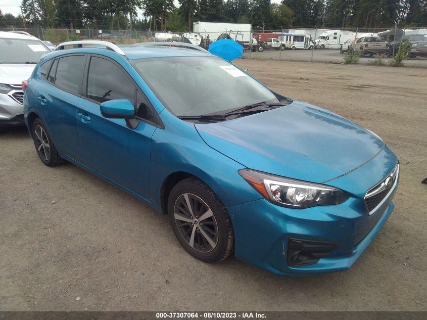 2019 SUBARU IMPREZA PREMIUM 4S3GTAD63K3710537