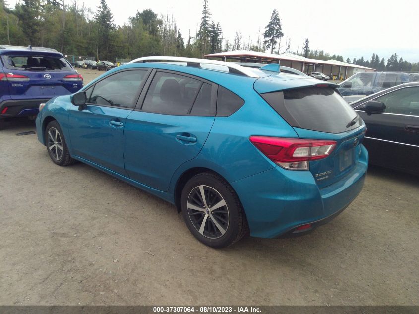 2019 SUBARU IMPREZA PREMIUM 4S3GTAD63K3710537