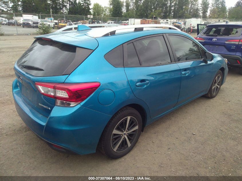 2019 SUBARU IMPREZA PREMIUM 4S3GTAD63K3710537