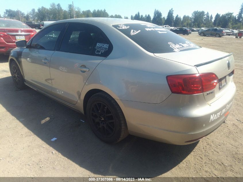 2013 VOLKSWAGEN JETTA SEDAN SE - 3VWDP7AJXDM242646