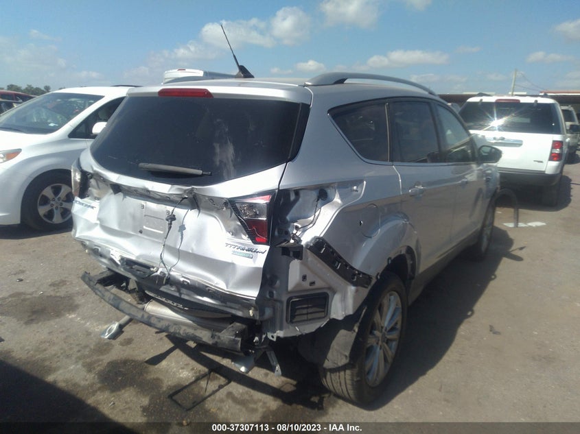 VIN 1FMCU0J93JUD58407 2018 FORD ESCAPE TITANIUM