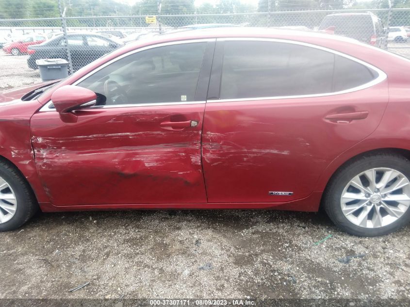 2013 LEXUS ES 300H HYBRID JTHBW1GG3D2028996