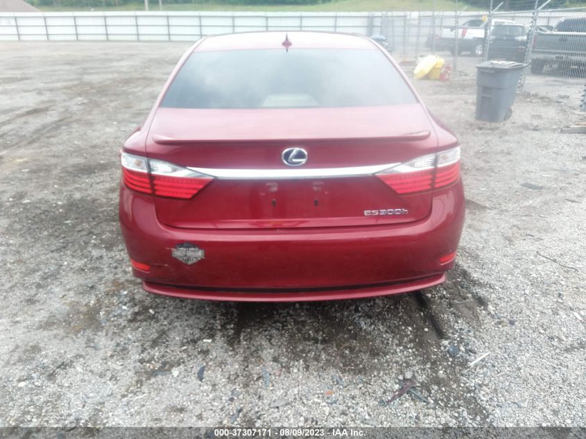 2013 LEXUS ES 300H HYBRID JTHBW1GG3D2028996