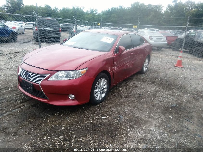 2013 LEXUS ES 300H HYBRID JTHBW1GG3D2028996