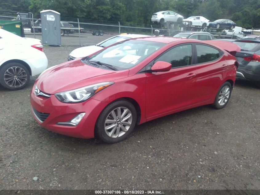 2015 HYUNDAI ELANTRA SE/SPORT/LIMITED - KMHDH4AE7FU300577