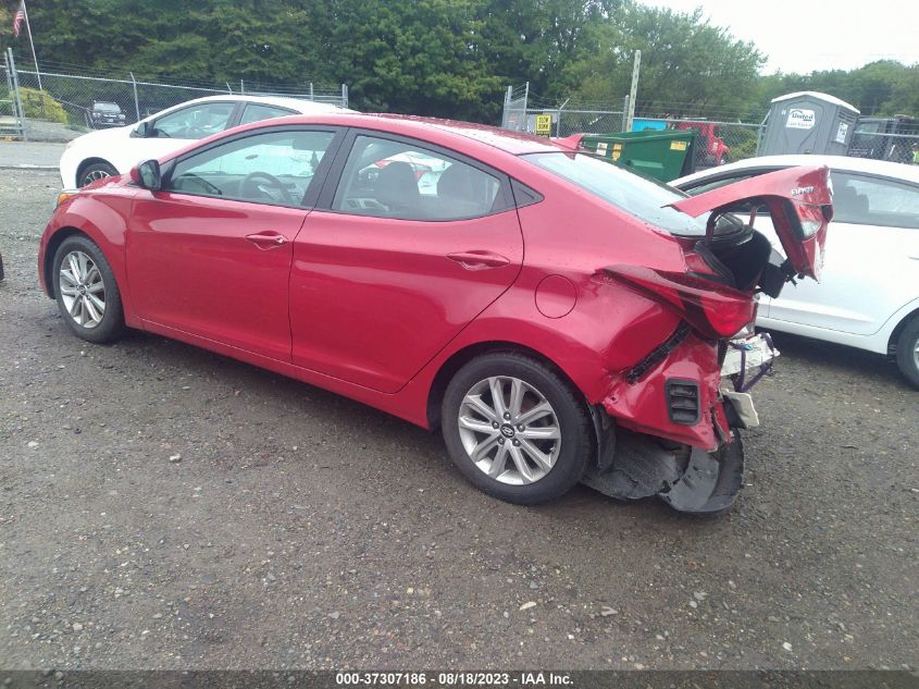 2015 HYUNDAI ELANTRA SE/SPORT/LIMITED - KMHDH4AE7FU300577