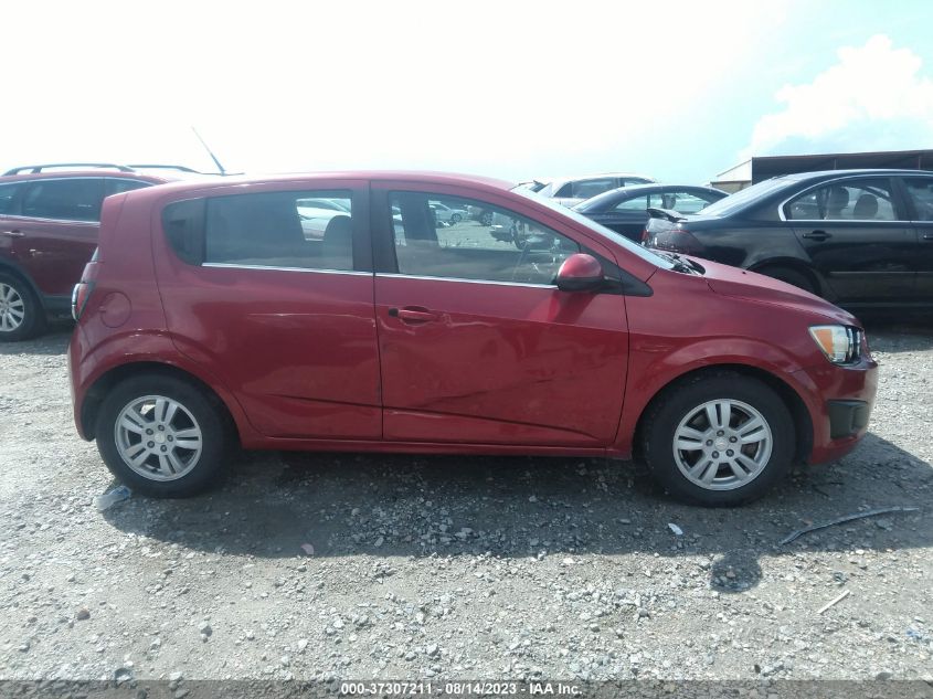 2014 CHEVROLET SONIC LT - 1G1JC6SH3E4104699
